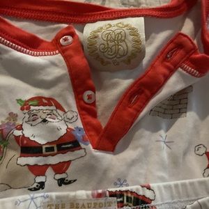 T.B.B.C. 2T santa christmas pjs. good condition.
